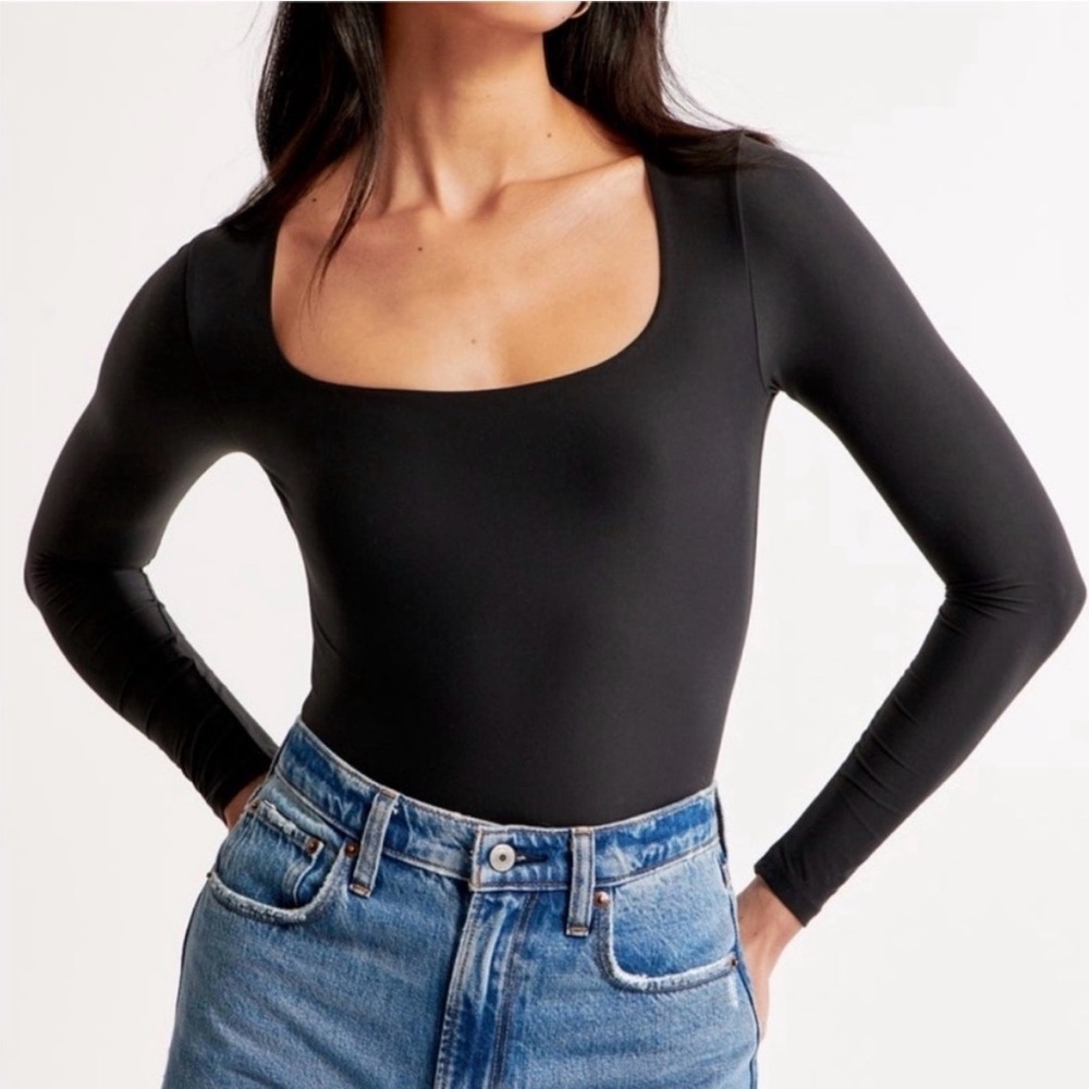 Abercrombie Long Sleeve Bodysuit